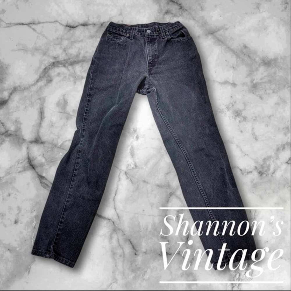 Levi’s 550 VNTG made in USA Women’s sz 6 M Relaxed Fit Tapered Leg Jeans A41